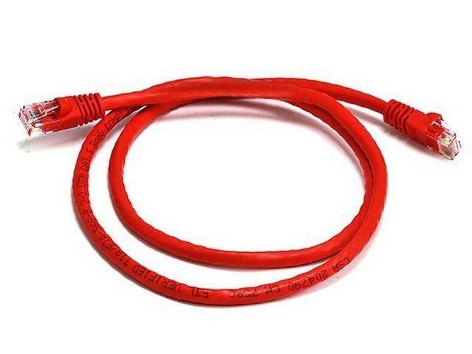 Refurbished 8Ware CAT6A Kabel 0,25m (25cm) - Rot RJ45 Ethernet Netzwerk LAN UTP Patchkabel Snagless - Reebelo Österreich
