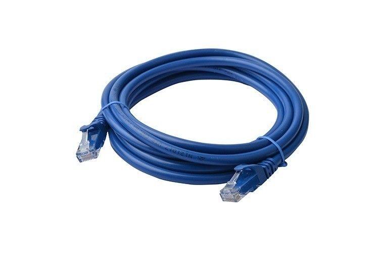 Refurbished 8Ware CAT6A Kabel 3m - Blau RJ45 Ethernet Netzwerk LAN UTP Patchkabel Snagless - Reebelo Österreich