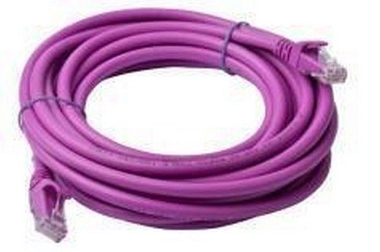 Refurbished 8Ware CAT6A Kabel 5m - Lila RJ45 Ethernet Netzwerk LAN UTP Patchkabel Snagless - Reebelo Österreich