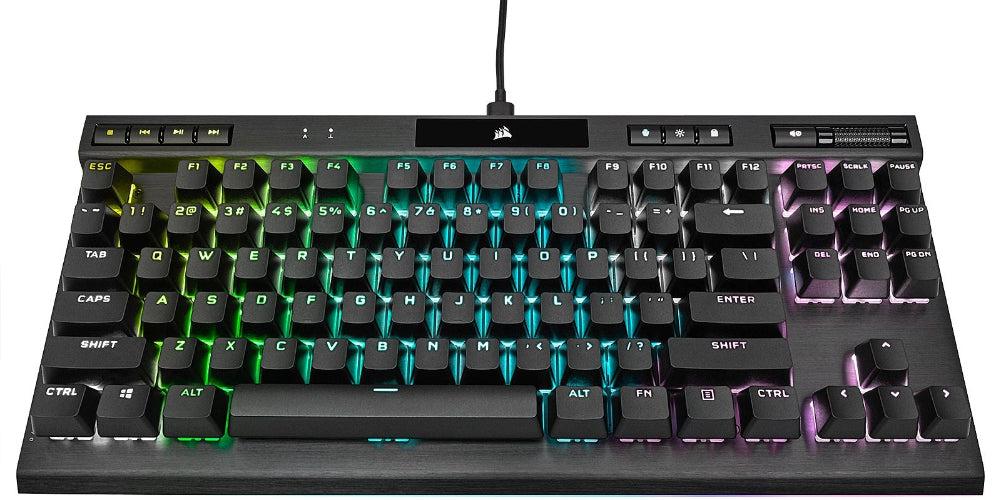 Refurbished Corsair K70 RGB TKL CHAMPION SERIES Optical-Mechanical Gaming Keyboard - OPX Mechanical - Reebelo Österreich