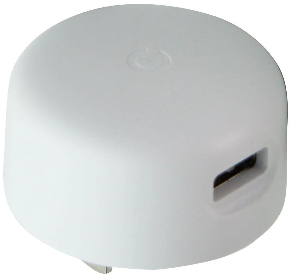 Refurbished Google (5V/1.5A) 7.5W Single USB Rundes Netzteil/Ladegerät (G17BW) - Reebelo Österreich