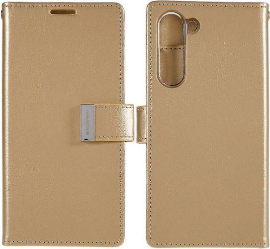 Refurbished Goospery Rich Diary Wallet Handyhülle für Samsung Galaxy S23 - Reebelo Österreich