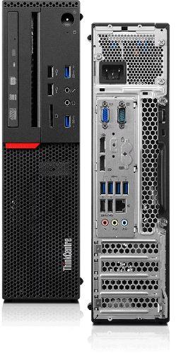 Refurbished Lenovo ThinkCentre M900 SFF Desktop + 4K 2-Monitor (Bundle) - Reebelo Österreich