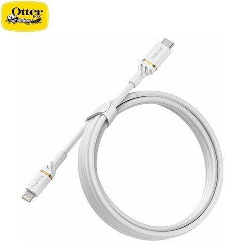 Refurbished OtterBox Lightning auf USB-C Schnellladekabel Cloud Dust White 2M 78-52646 - Reebelo Österreich