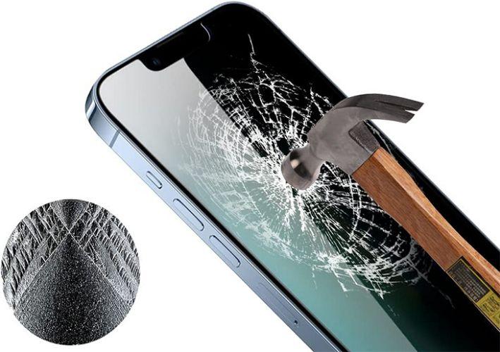 Refurbished Nuglas (2 Stück) Flacher Blickschutz-Panzerglas-Bildschirmschutz für iPhone 13 Pro Max - Reebelo Österreich