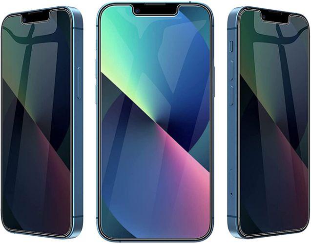 Refurbished Nuglas (2 Stück) Flacher Blickschutz-Panzerglas-Bildschirmschutz für iPhone 13 Pro Max - Reebelo Österreich