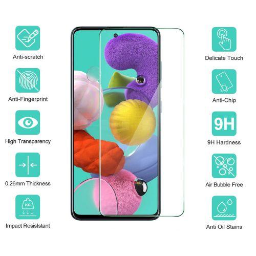 Refurbished Nuglas Flacher Klarer Gehärtetes Glas Displayschutz für Galaxy A71 / A21S - Reebelo Österreich