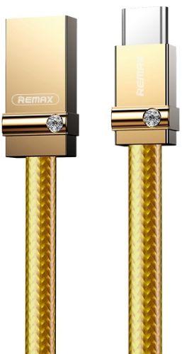 Refurbished Remax RC-091a USB auf Type C Golden Diamond Datenkabel (1M) - Reebelo Österreich