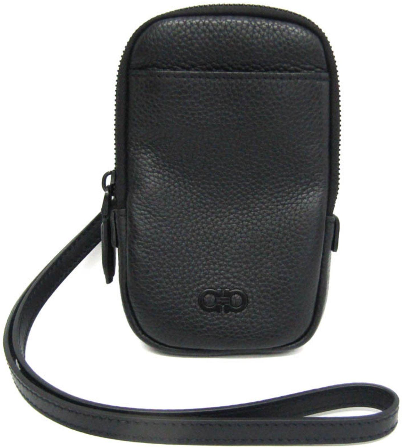 Refurbished Salvatore Ferragamo Leather Pouch - Reebelo Österreich