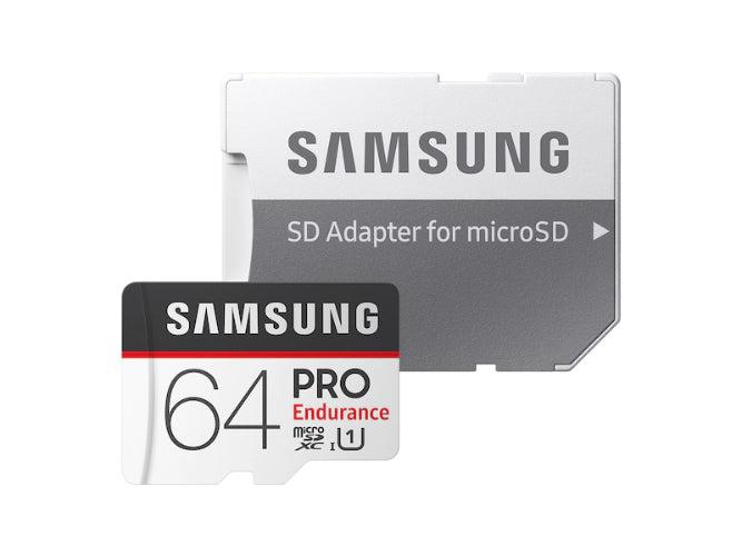 Refurbished Samsung 64GB Micro SDXC Pro Endurance Memory Card with Adapter - Reebelo Österreich