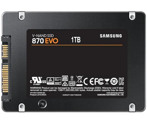 Refurbished Samsung 870 EVO SATA III 2.5" 2TB Internal SSD - Reebelo Österreich