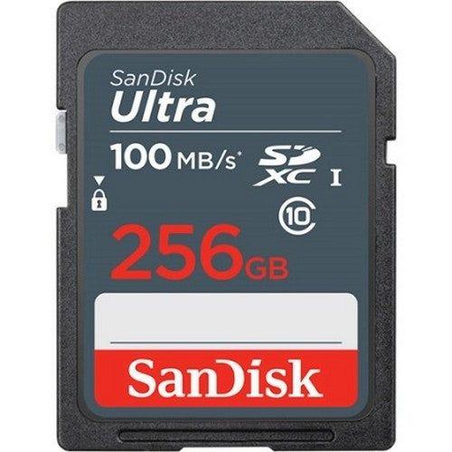 Refurbished SanDisk Ultra 256GB SDHC SDXC SD C10 Memory Card (100MB/s) - Reebelo Österreich