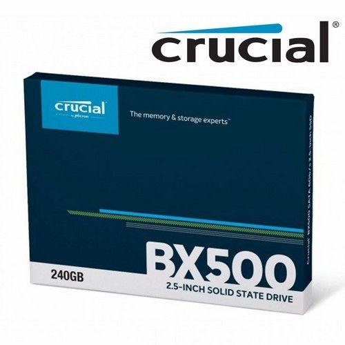 Refurbished Crucial SSD 240GB BX500 Interne Solid State Drive Laptop 2.5" SATA III 540MB/s - Reebelo Österreich