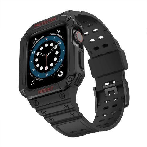 Refurbished Tough On Rugged Protection Watch Band with Case for Apple Watch 42/ 44/ 45mm - Reebelo Österreich