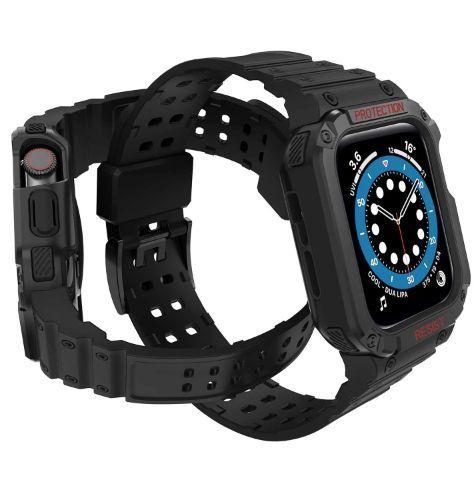 Refurbished Tough On Rugged Protection Watch Band with Case for Apple Watch 42/ 44/ 45mm - Reebelo Österreich