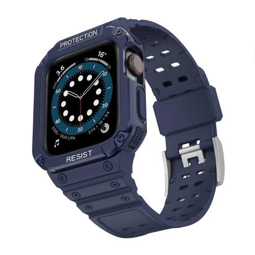 Refurbished Tough On Rugged Protection Watch Band with Case for Apple Watch 42/ 44/ 45mm - Reebelo Österreich