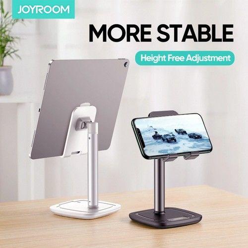 Refurbished Joyroom Universeller, nicht verstellbarer Tisch-Ständer/Halterung für Tablet und Smartphone für iPad iPhone Weiß - Reebelo Österreich