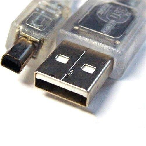 Refurbished 8Ware USB 2.0 Kabel 3m A auf B 4-pin Mini Transparent Metallummantelung UL-geprüft - Reebelo Österreich