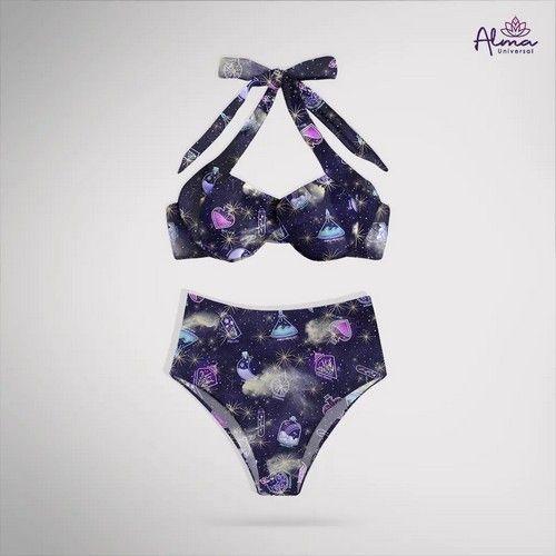 Refurbished Women bikini Two Piece Swimsuit magic Swimwear MAGIC POTION Swimwear made from recycled plastic bottles Variant Size Value L - Reebelo Österreich