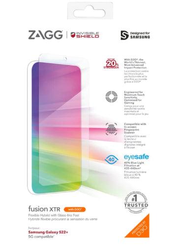 Refurbished Zagg InvisibleShield Fusion XTR with D3O Bildschirmschutz für Galaxy S22 Plus - Reebelo Österreich